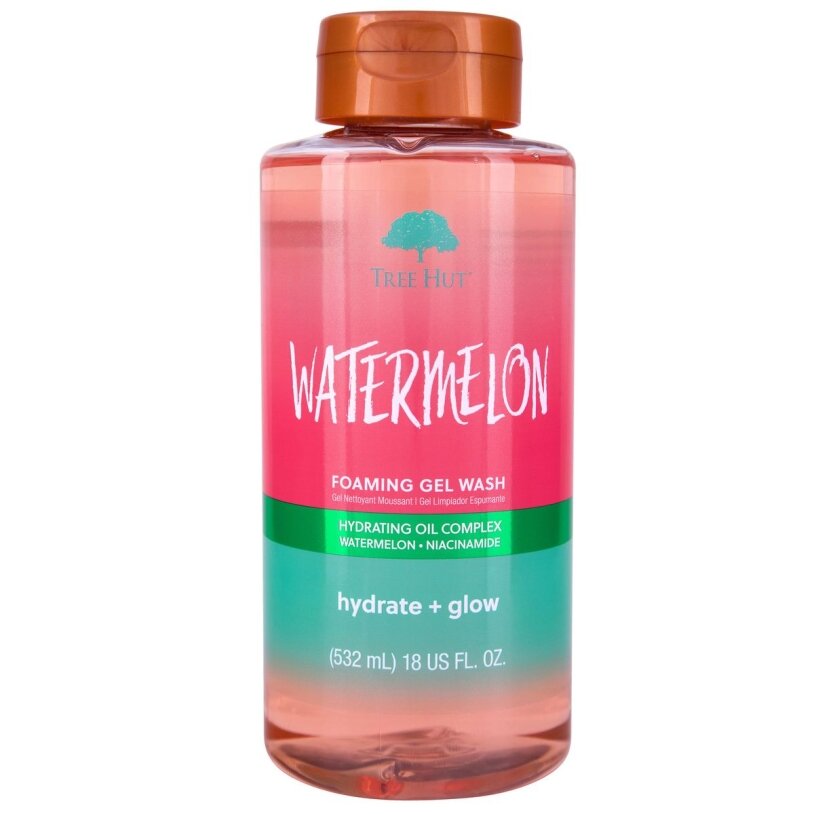 Tree Hut Watermelon Foaming Gel Wash Гель для душу КАВУН, 532мл — Photo 2