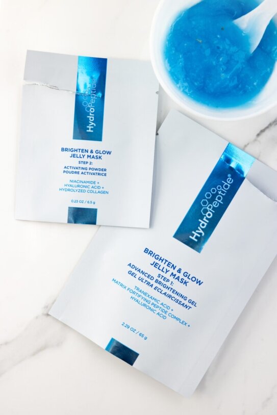 HydroPeptide Brighten+Glow Jelly Mask Освітлююча гелева маска-плівка — Photo 9