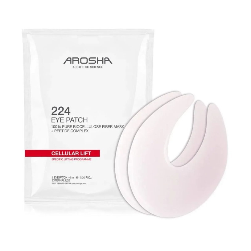 Arosha 224 Cellular Lift Eye Patch Пептидні ліфтингові патчі для контуру очей, 6мл — Photo 2