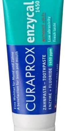 Curaprox Зубна паста ферментна Enzycal 1450 ppm ( mini ), 10 мл — Photo 2