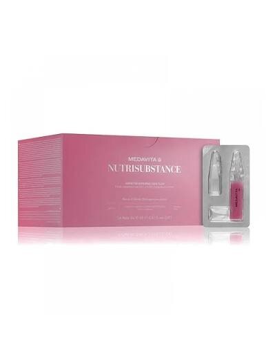 Medavita Nutrisubstance Nutritive Repairing Hair Fluid Ультраживильний та відновлювальний флюїд для сухого волосся для професійного використання, 10 мл — Photo 2