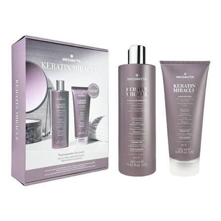 Medavita KERATIN MIRACLE Набір для розгладження неслухняного та пухнастого волосся — Photo 2