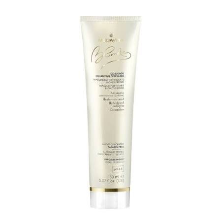 Medavita Blondie Ice Blonde Enhancing Deep Mask Живильна маска для захисту та підсилення холодних відтінків блонду, 150 мл — Photo 2
