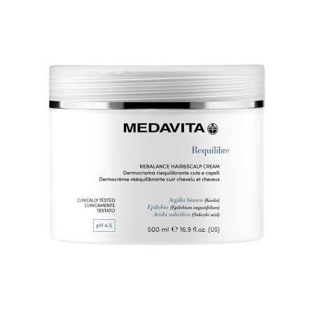 Medavita Rebalance Hair &amp; Scalp Cream Дермокрем для шкіри голови та волосся Баланс, 500 мл — Photo 2