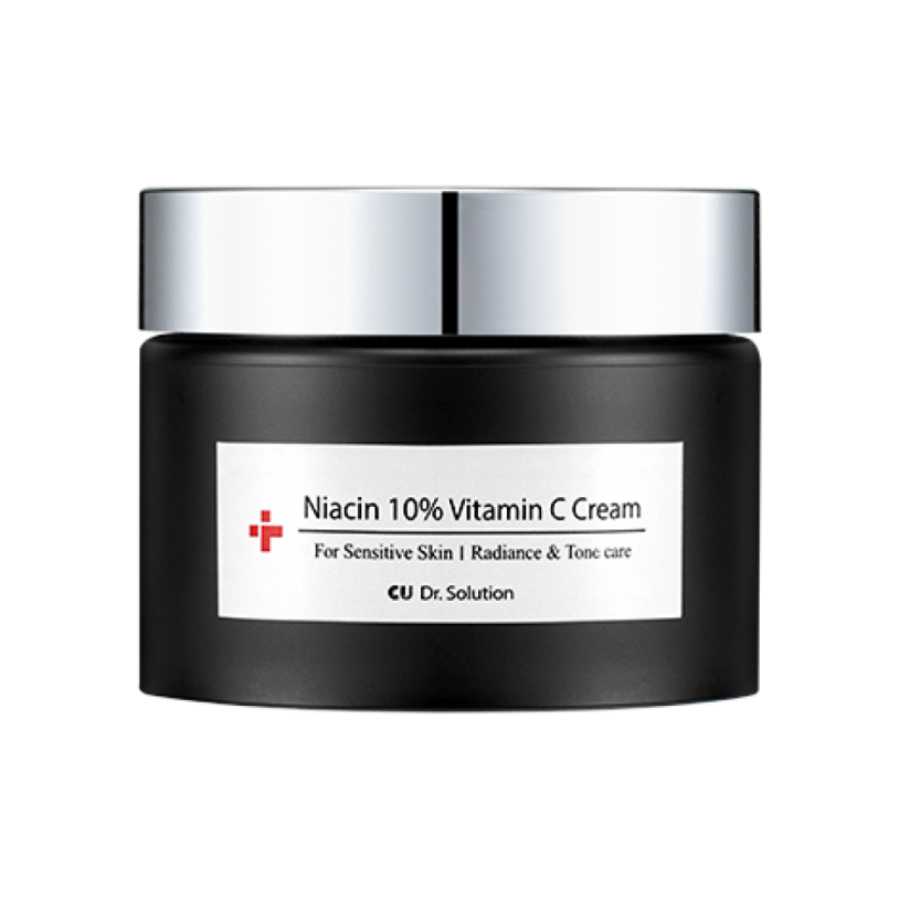 CUSKIN Dr.Solution Niacin 10% Vitamin C Cream Освітлюючий антиоксидантний крем з ніацинамідом 10% та вітаміном С, 50мл — Photo 2