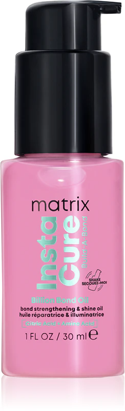MATRIX INSTACURE BUILD A BOND OIL Олійка з блондином для дуже пошкодженого волосся, 30 мл — Photo 2