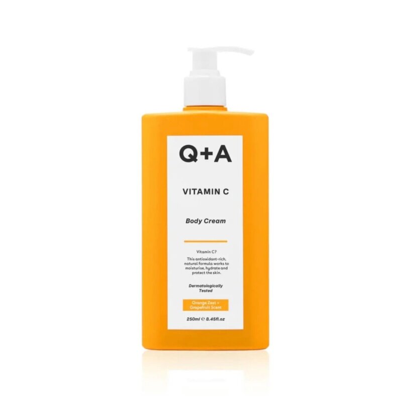 Q+A С Vitamin C Body Cream Крем для тіла з вітаміном, 250мл — Photo 2