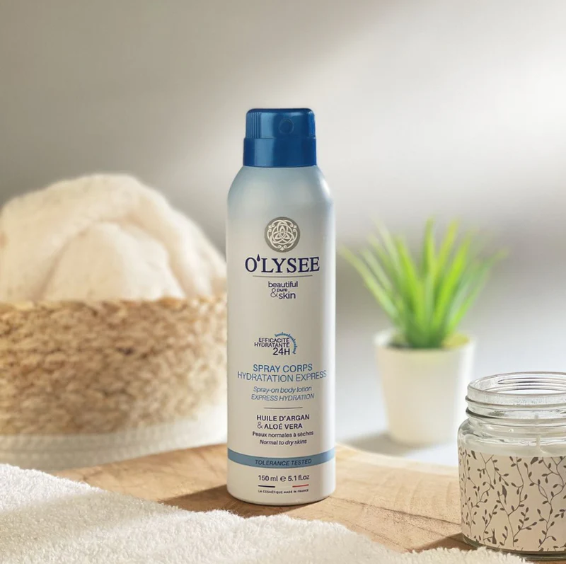 O'LYSEE Spray-on Body Lotion Express Hydration Лосьйон-спрей для тіла, 150мл — Photo 3