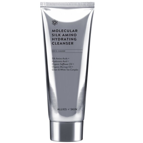 Allies Of Skin Molecular Silk Amino Hydrating Cleanser Очищуючий засіб, 100мл — Photo 2