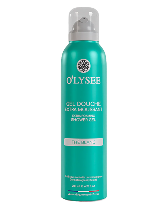 O'LYSEE Extra Foaming Shower Gel The Blanc Очищуюча гель-піна для душу, 200 мл — Photo 2