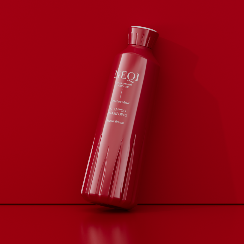 NEQI Repair Reveal Shampoo Очищуючий шампунь, 330мл — Photo 3