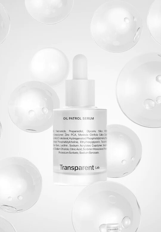 TRANSPARENT-LAB OIL PATROL SERUM Матуюча сироватка, 30мл — Photo 3