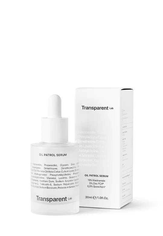 TRANSPARENT-LAB OIL PATROL SERUM Матуюча сироватка, 30мл — Photo 2