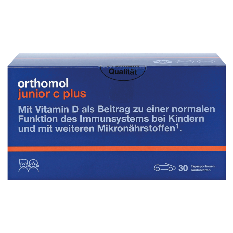 Orthomol Junior C Plus жувальні машинки (для імунітету Вашої дитини) 30днів (лісова ягода) — Photo 2