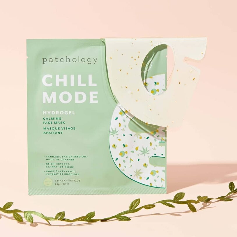 Patchology Заспокоююча гідрогелева маска для обличчя Chill Mode Hydrogel Mask (1шт) — Photo 3