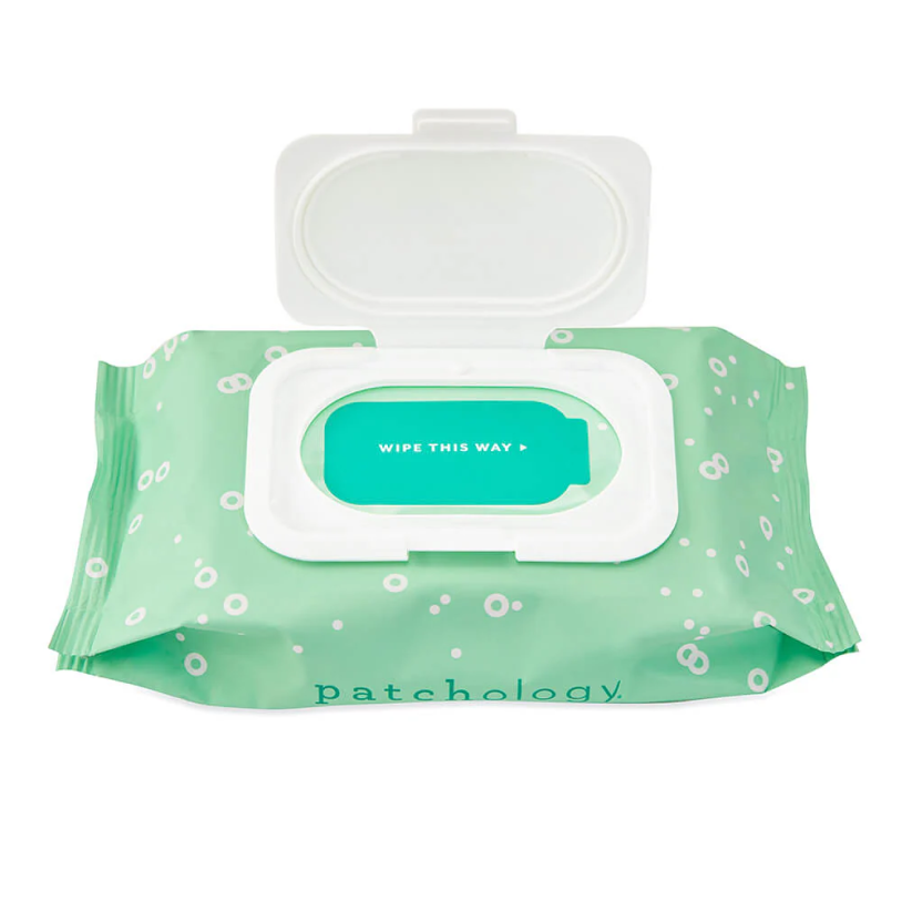 Patchology Очищаючі серветки для демакіяжу Clean AF Facial Cleansing Wipes (1 уп.,60 шт ) — Photo 3