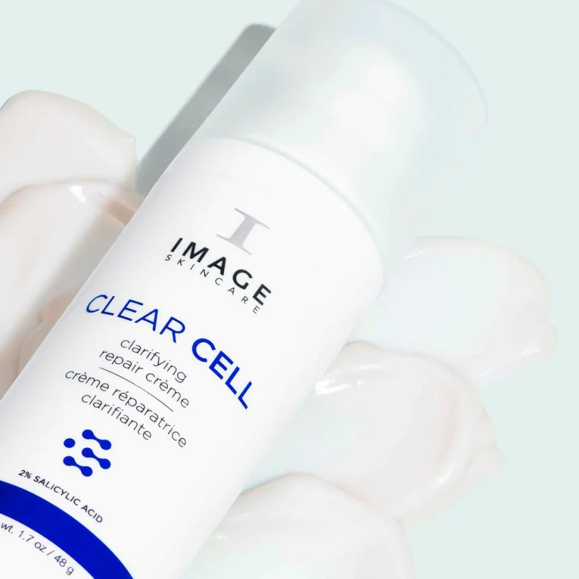 Image Skincare Clear Cell Clarifying Repair Cream Відновлюючий крем-гель для проблемної шкіри, 48гр — Photo 6