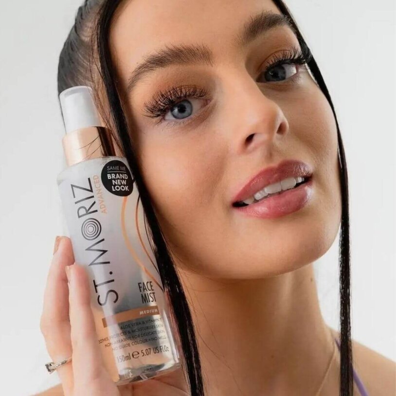 St Moriz Radiant Glow Face Mist Автобронзат-спрей для обличчя, 150мл — Photo 3