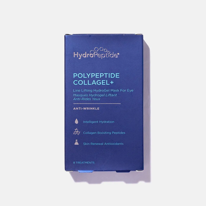 HydroPeptide Retail Polv Peptide Collagel+ EYE Поліпептидна колагенова маска очі (8шт) — Photo 2