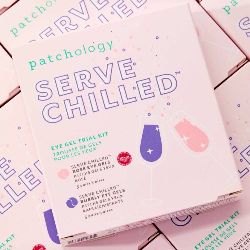 Patchology Набір для перезавантаження Serve Chilled Eye Gel Party Kit — Photo 2