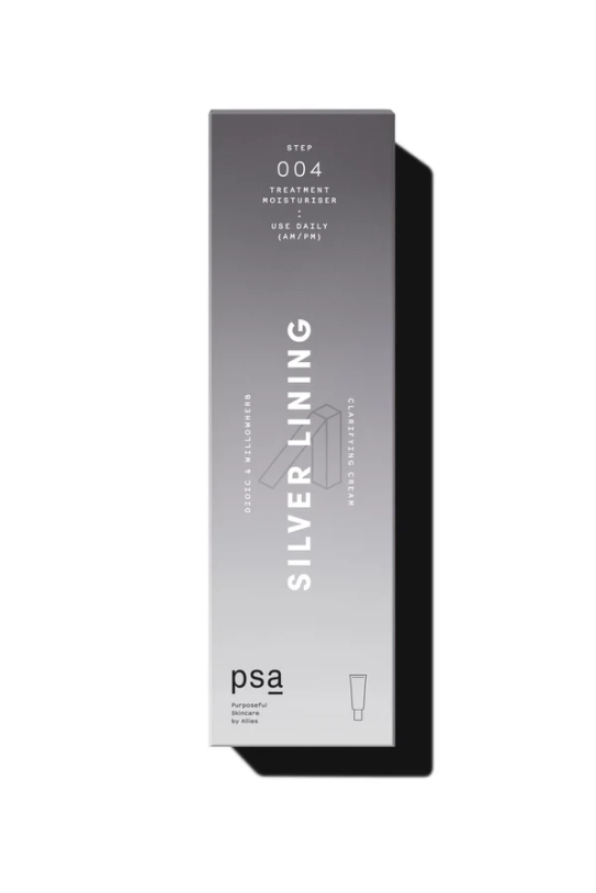 PSA Silver Lining Dioic &amp; Willowherb Clarifying Cream Освітлюючий крем, 50мл — Photo 3