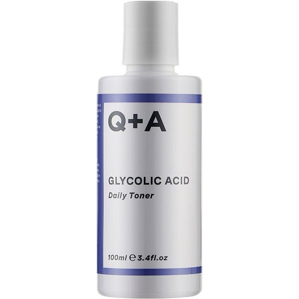 Q+A Glycolic Acid Daily Toner Тонер для обличчя з гліколевою кислотою, 100мл — Photo 2