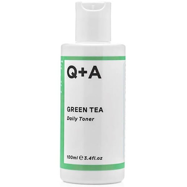 Q+A Green Tea Daily Toner Заспокійливий тонер для обличчя з зеленим чаєм, 100мл — Photo 2