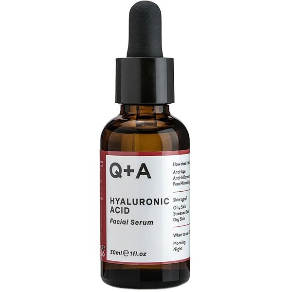 Q+A Hyaluronic Acid Facial Serum Сироватка для обличчя "гіалуронова кислота", 30мл — Photo 2