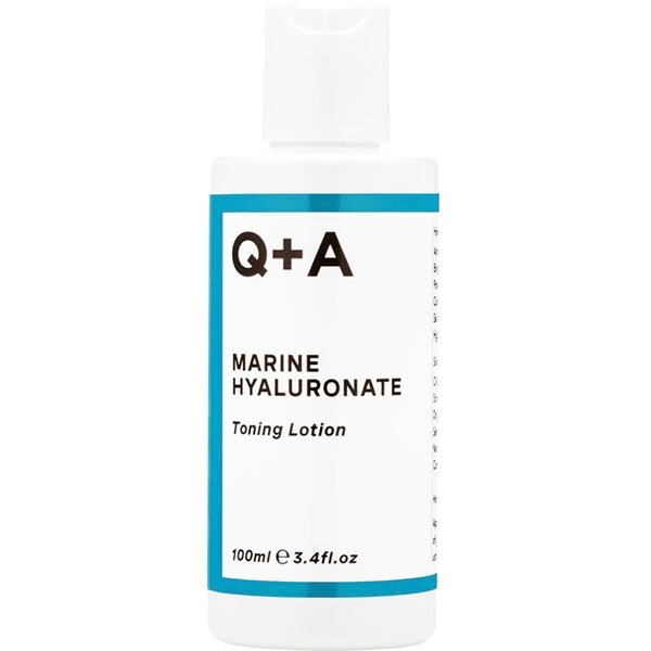 Q+A Marine Hyaluronate Toning Lotion Тонізуючий лосьйон з гіалуроновою кислотою, 100мл — Photo 2