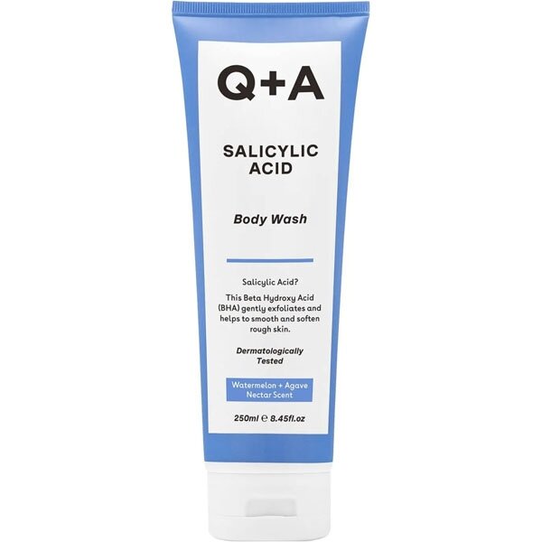 Q+A Salicylic Acid Body Wash Очищуючий гель для тіла з саліциловою кислотою, 250мл — Photo 2