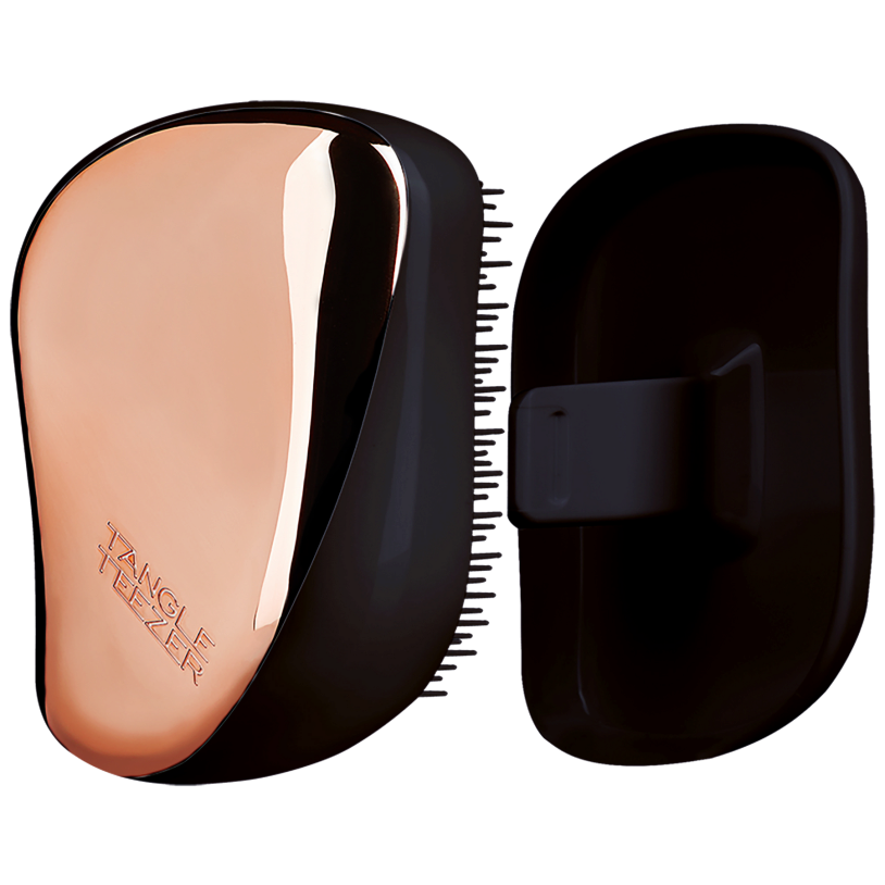 Tangle Teezer Compact Styler Rose Gold Black Щітка для волосся компакт Рожеве золото Чорний — Photo 2