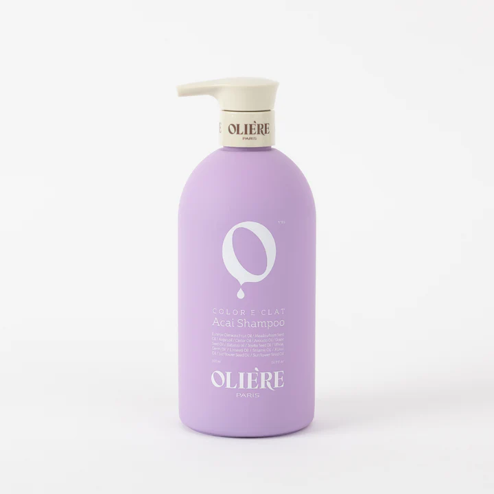 OLIE'RE PARIS Color E'Clat Acai Шампунь для нейтралізації жовтих та помаранчевих відтінків ,500 мл — Photo 2