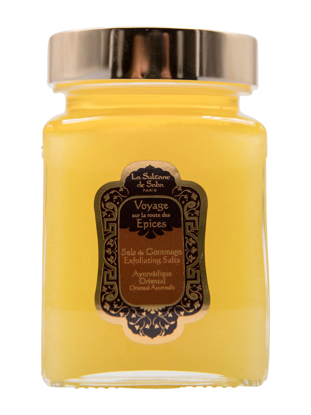 La Sultane De Saba Exfoliating Salts Ayuverdique Сольовий скраб для тіла Аювердичний, 300мл — Photo 2