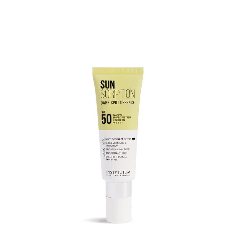 Instytutum Sunscription Dark Spot Defence SPF50 Сонцезахисний крем з освітлюючим ефектом, 50мл