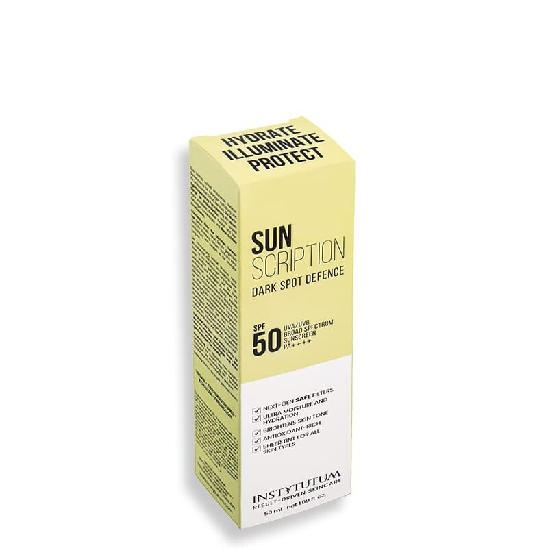 Instytutum Sunscription Dark Spot Defence SPF50 Сонцезахисний крем з освітлюючим ефектом, 50мл — Photo 2