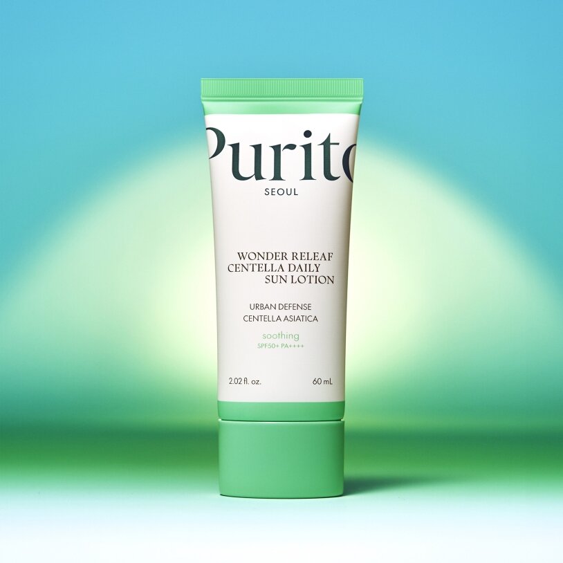 Purito Seoul Wonder Releaf Centella Daily Sun Lotion Лосьйон сонцезахисний на кожен день, 60мл — Photo 2