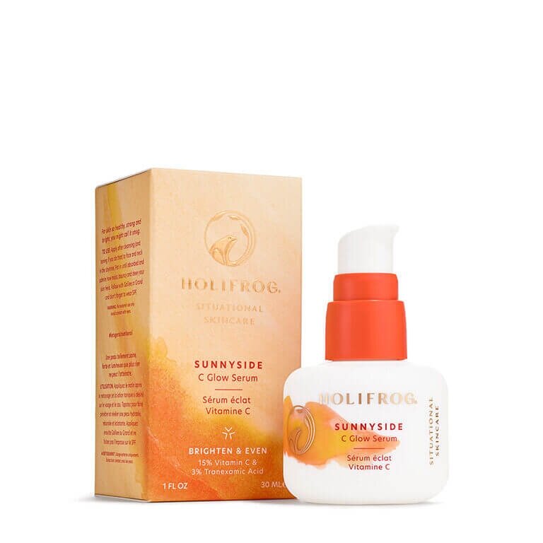 HoliFrog Sunnyside C Glow Serum Освітлююча сироватка з вітаміном С та транексамовою кислотою, 30мл — Photo 3
