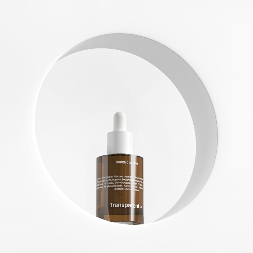 TRANSPARENT- LAB SUPER C SERUM Сироватка від тонких зморшок і для пружної шкіри, 30мл — Photo 5
