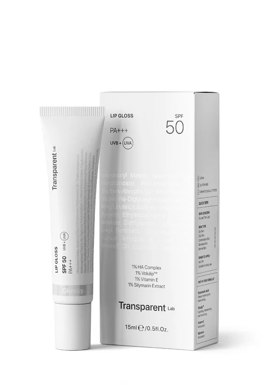 TRANSPARENT-LAB ROSE TINTED LIPGLOSS SPF 50 Бальзам для губ з SPF 50 кольору ( РОЖЕВИЙ ), 15 мл — Photo 6