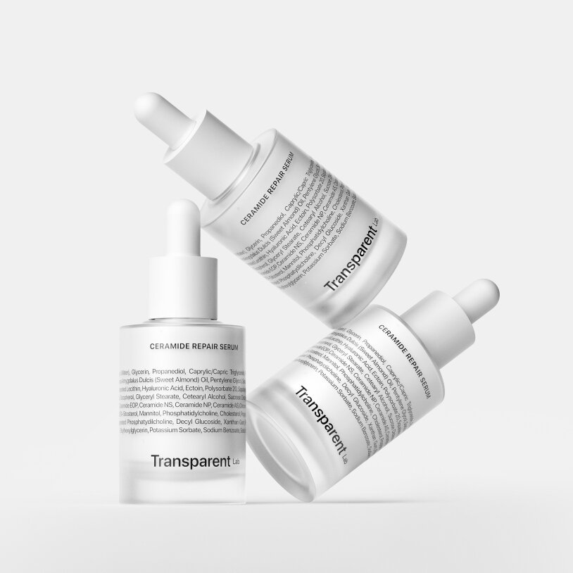 TRANSPARENT- LAB CERAMIDE REPAIR MOISTURIZER Ультразволожуюча сироватка, 30мл — Photo 4