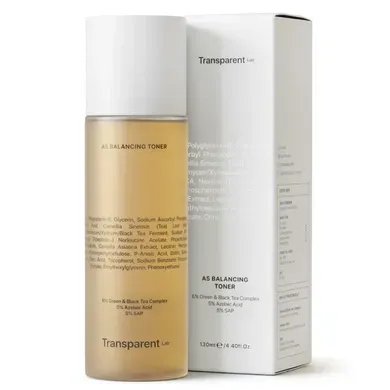 TRANSPARENT-LAB AS BALANCING TONER Балансуючий тонер з антисксидантною та очищувальною дією 130мл| — Photo 2