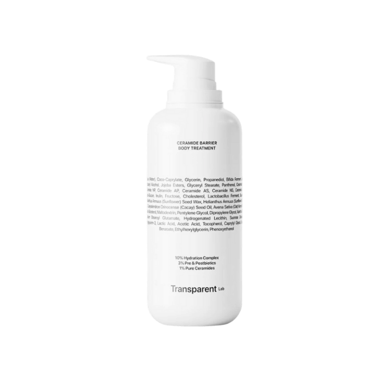 TRANSPARENT-LAB CERAMIDE BARRIER BODY Керамідний лосьйон для тіла, 400 мл — Photo 2