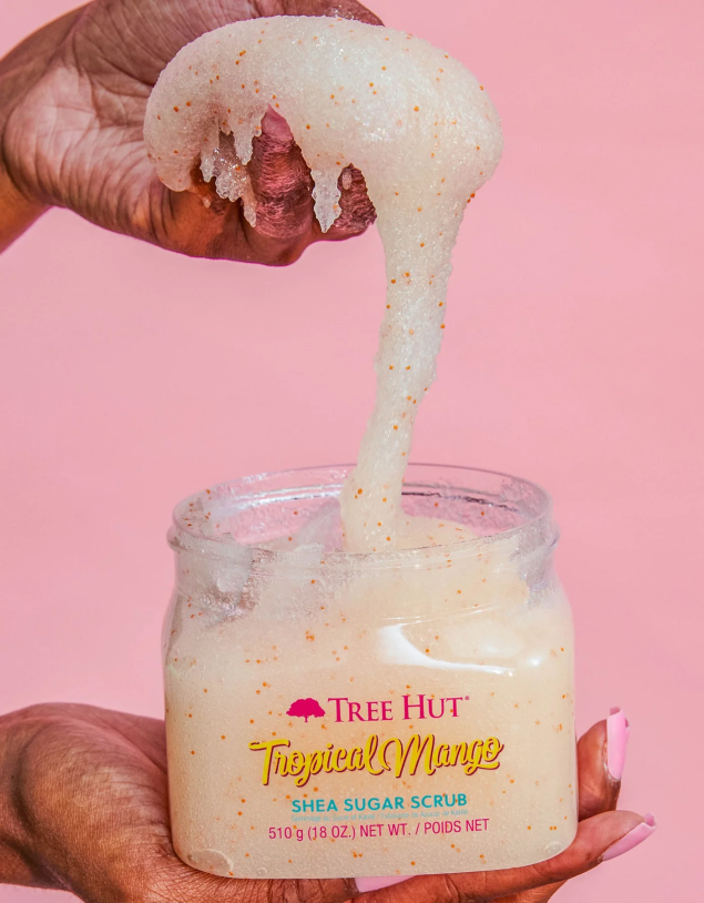 Tree Hut Tropical Mango Sugar Scrub Скраб для тіла ТРОПІЧНЕ МАНГО, 510гр — Photo 5