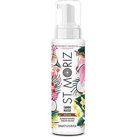 St Moriz Pro Medium Coconut Paradise Автобронзат-мус, 200мл — Photo 2