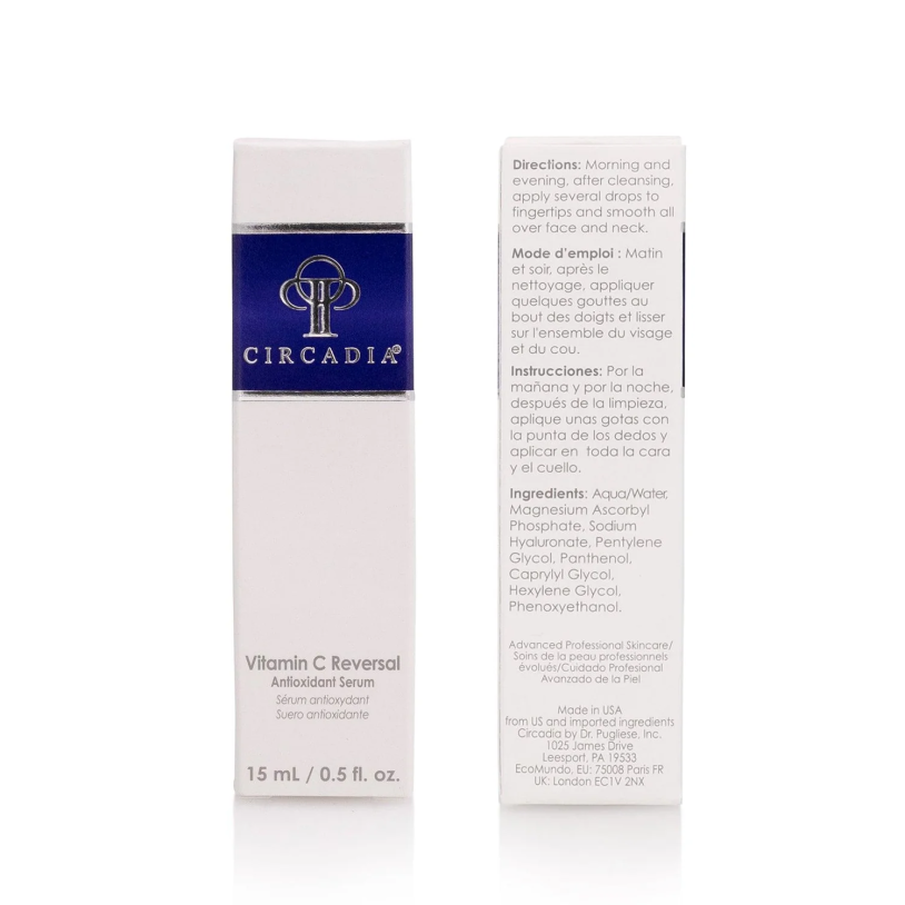 Circadia VITAMIN C REVERSAL SERUM Сироватка для відновлення шкіри обличчя з вітаміном С, 15мл — Photo 5