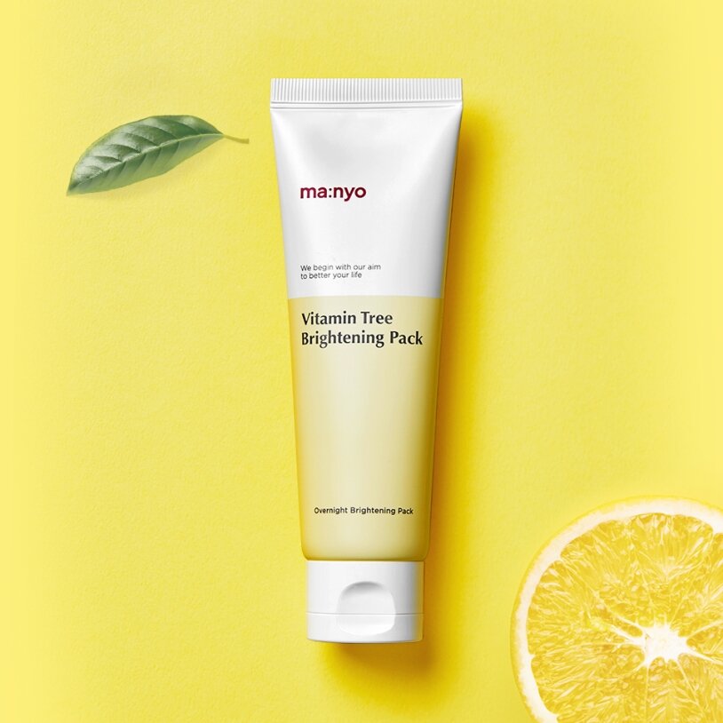 Manyo Vitamin Tree Brightening Pack Маска нічна освітлювальна з обліпихою, 75мл — Photo 3
