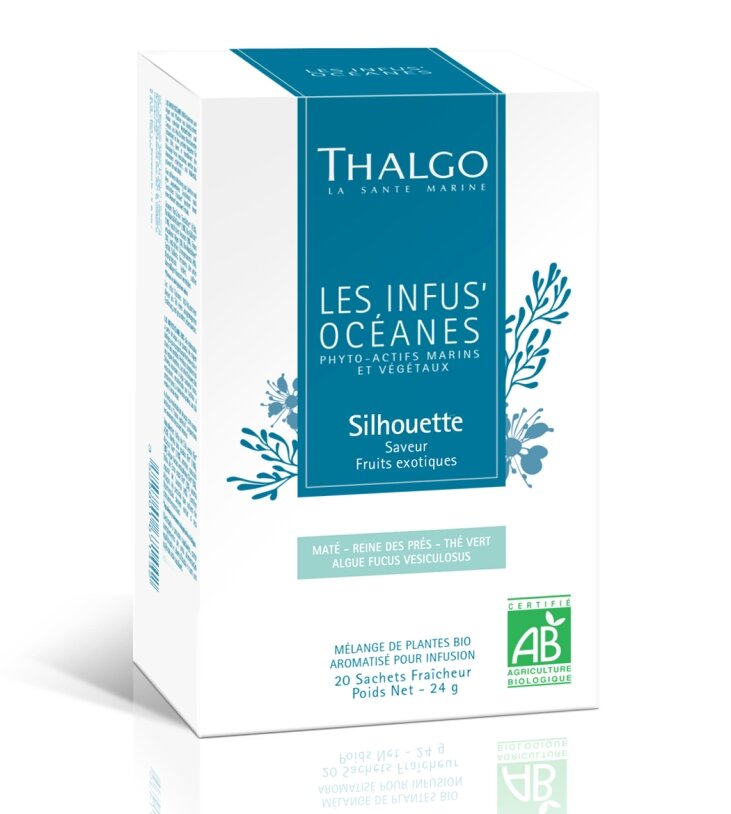 Thalgo Les Infus&#039; Oceanes Silhouette Трав&#039;яний настій для схуднення, 20пак — Photo 2