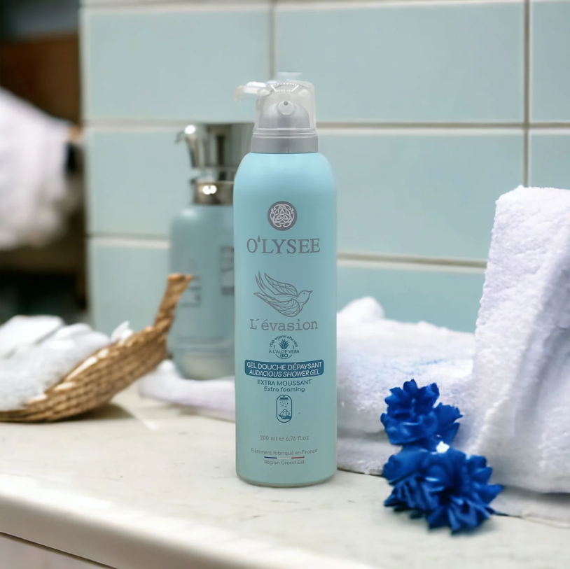 O'LYSEE Extra Foaming Shower Gel L’évasion Очищуюча гель-піна для душу, 200мл — Photo 3