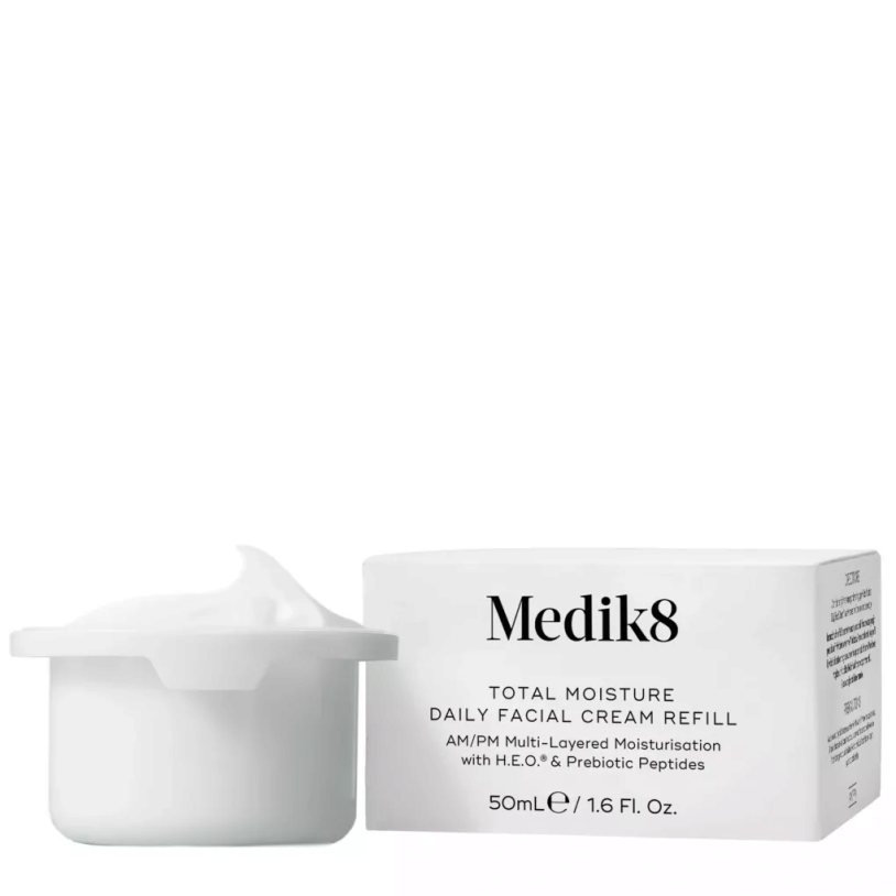 Medik8 Total Moisture Daily Facial Cream Refill, змінний флакон щоденного зволожуючого крему, 50мл — Photo 2