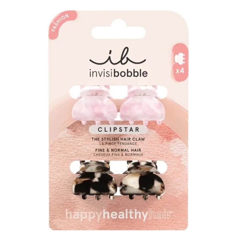 Invisibobble CLIPSTAR Petit Four Заколки для волосся, 4шт — Photo 2